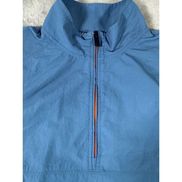 Southern Tide Pullover Mens‎ Medium Blue 1/4 Zip Nylon Lightweight Windbreaker - Picture 7 of 13